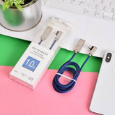 Ximiso Android İçin Zamak Veri Kablosu Mavi